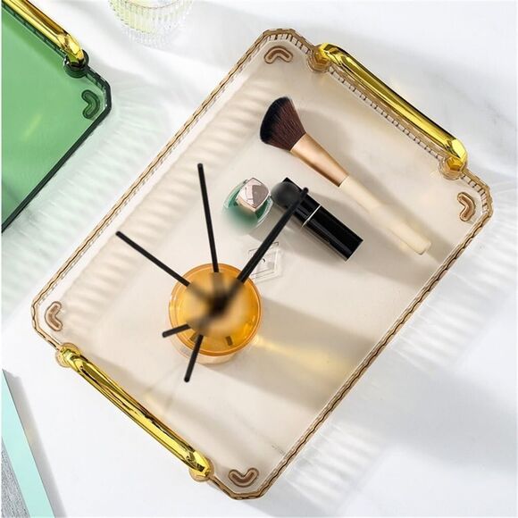 serving tray , fruit platter, Storage Plate Fruit Tray makeup holder new in box - Picture 3 of 8